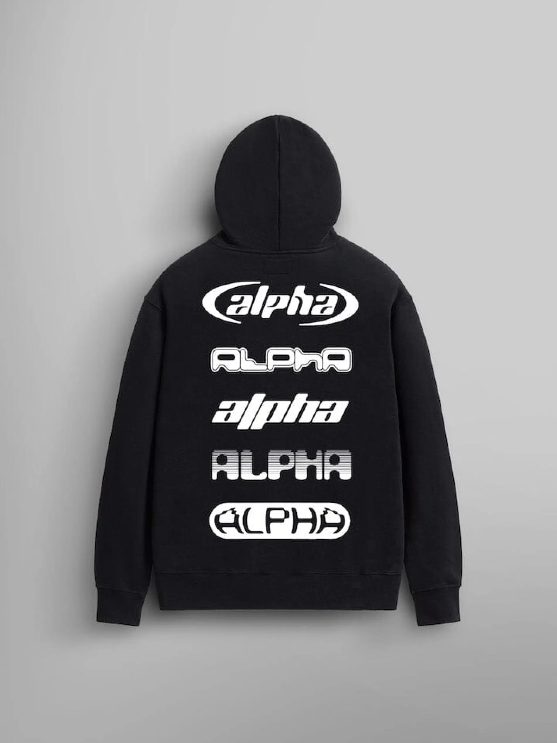 ALPHA LOGOS HOODIE