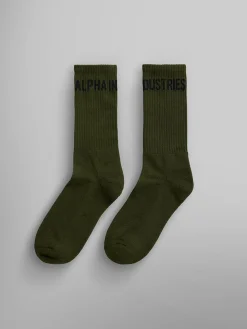 ALPHA LOGO SOCKS