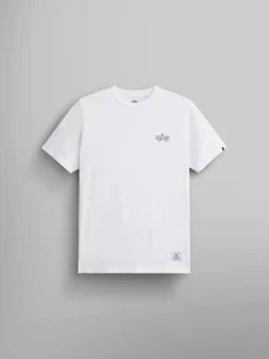 ALPHA STENCIL T-SHIRT (WHITE)