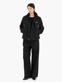 ALPHA X JIYONGKIM DOUBLE FRONT TROUSERS