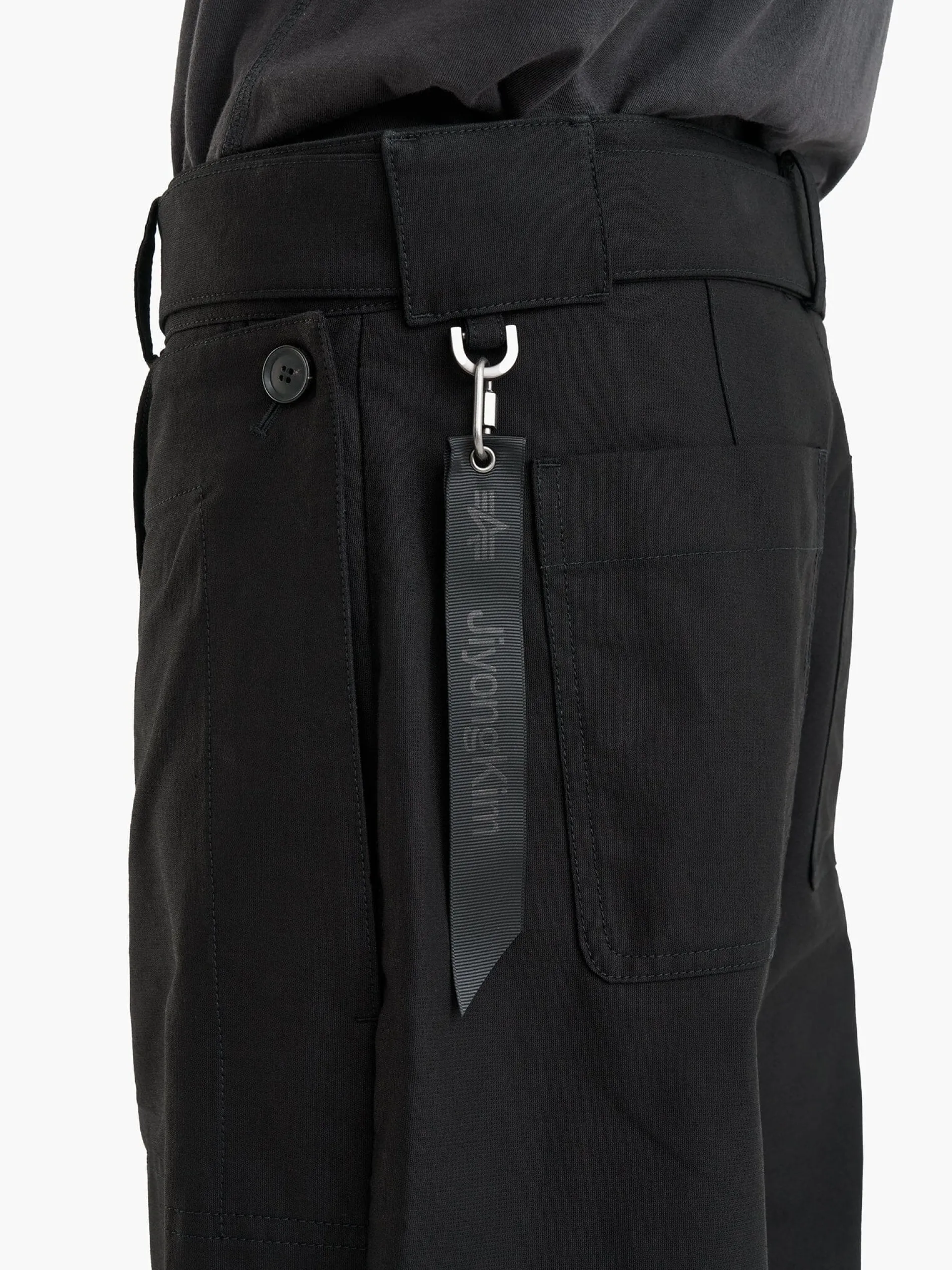 ALPHA X JIYONGKIM DOUBLE FRONT TROUSERS