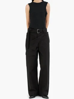 ALPHA X JIYONGKIM DOUBLE FRONT TROUSERS