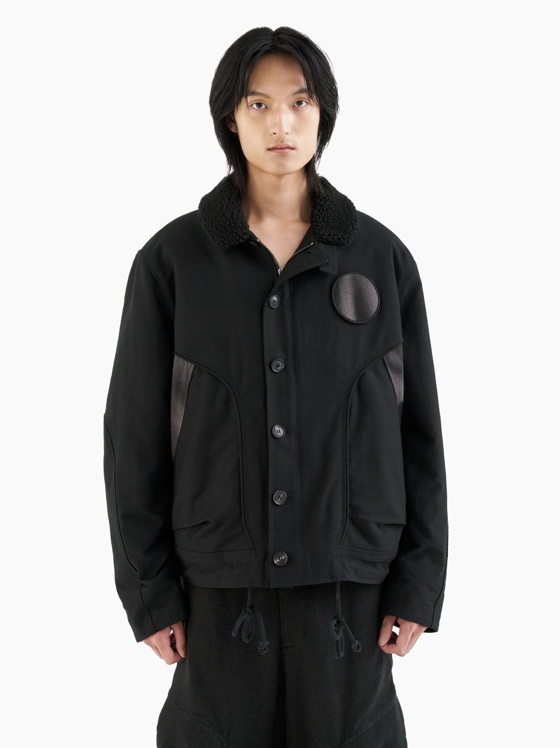 ALPHA X JIYONGKIM SUN-BLEACHED DECK JACKET