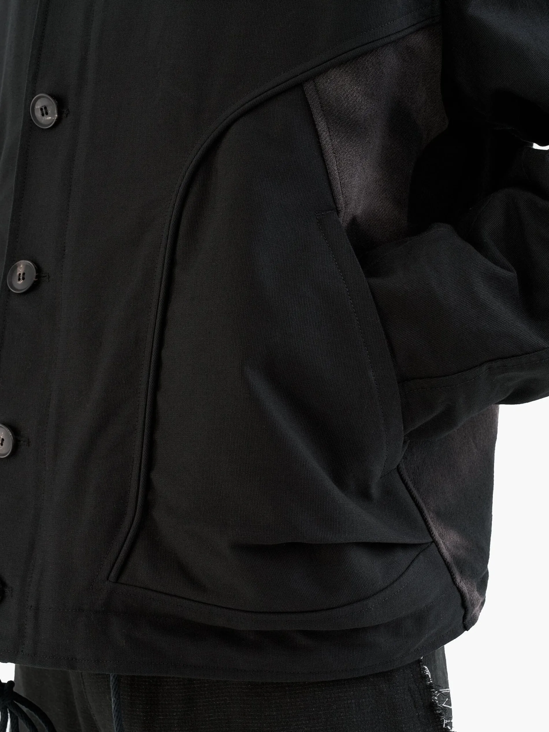 ALPHA X JIYONGKIM SUN-BLEACHED DECK JACKET