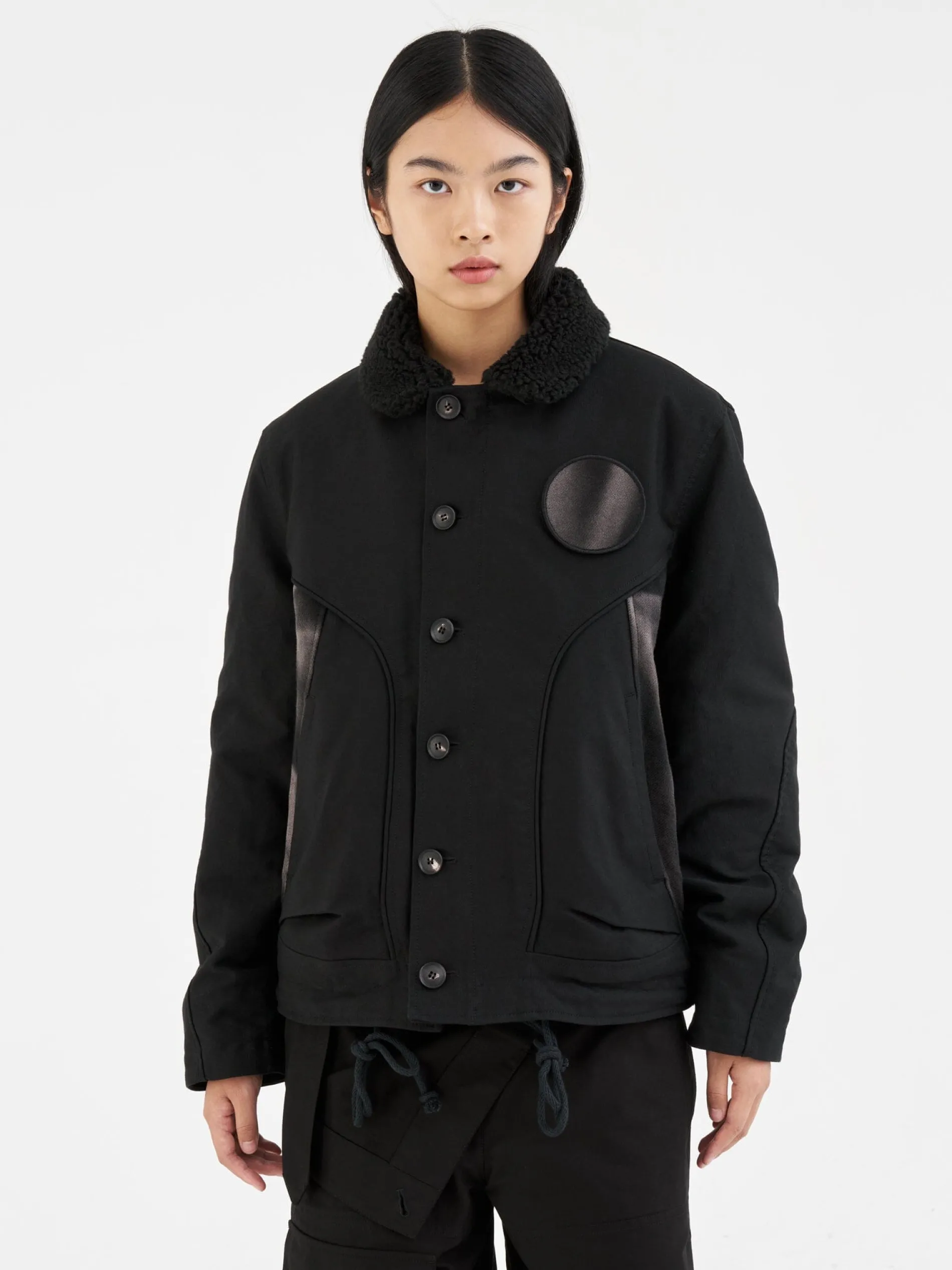 ALPHA X JIYONGKIM SUN-BLEACHED DECK JACKET