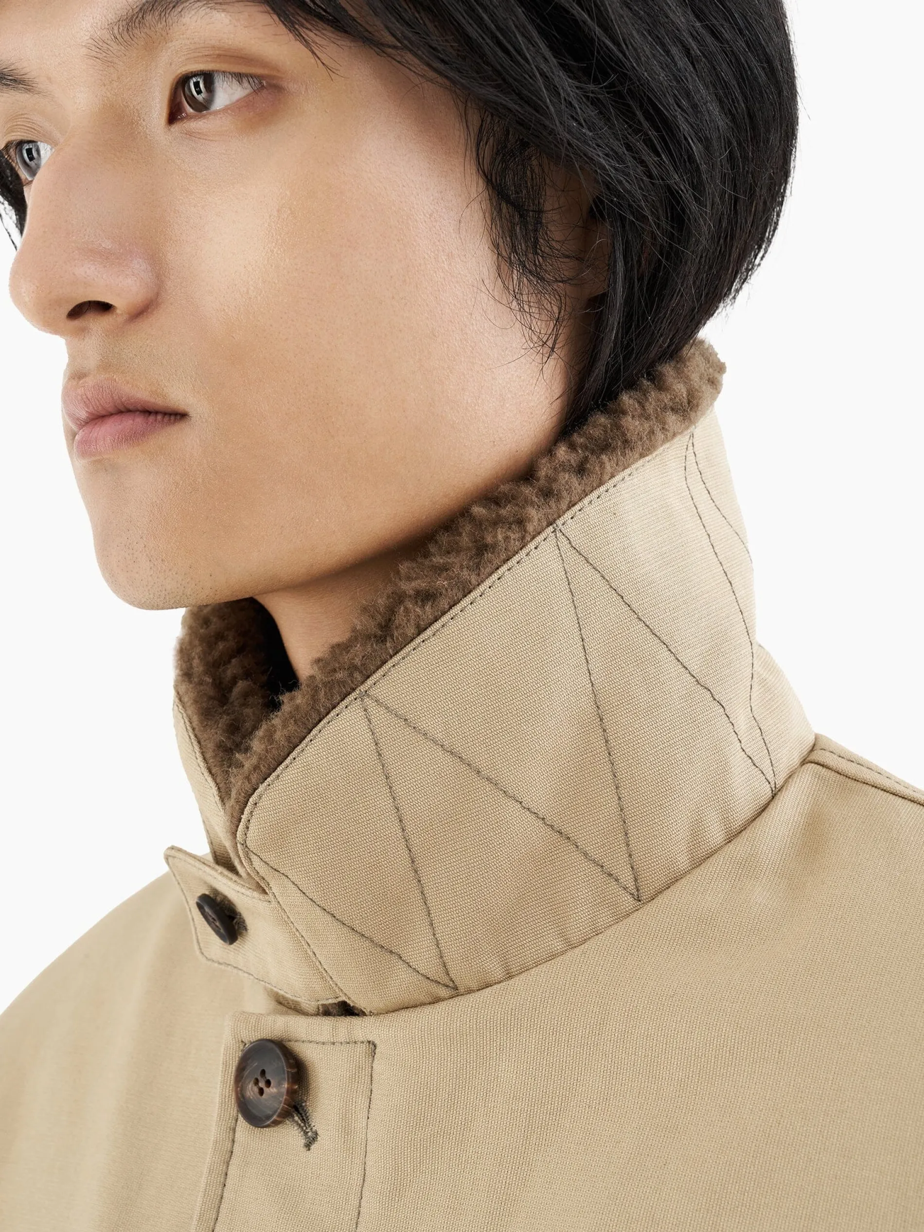 ALPHA X JIYONGKIM SUN-BLEACHED DECK JACKET