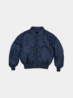 ALPHA X MASTERMIND REVERSIBLE FAUX MOUTON B-15 FLIGHT JACKET