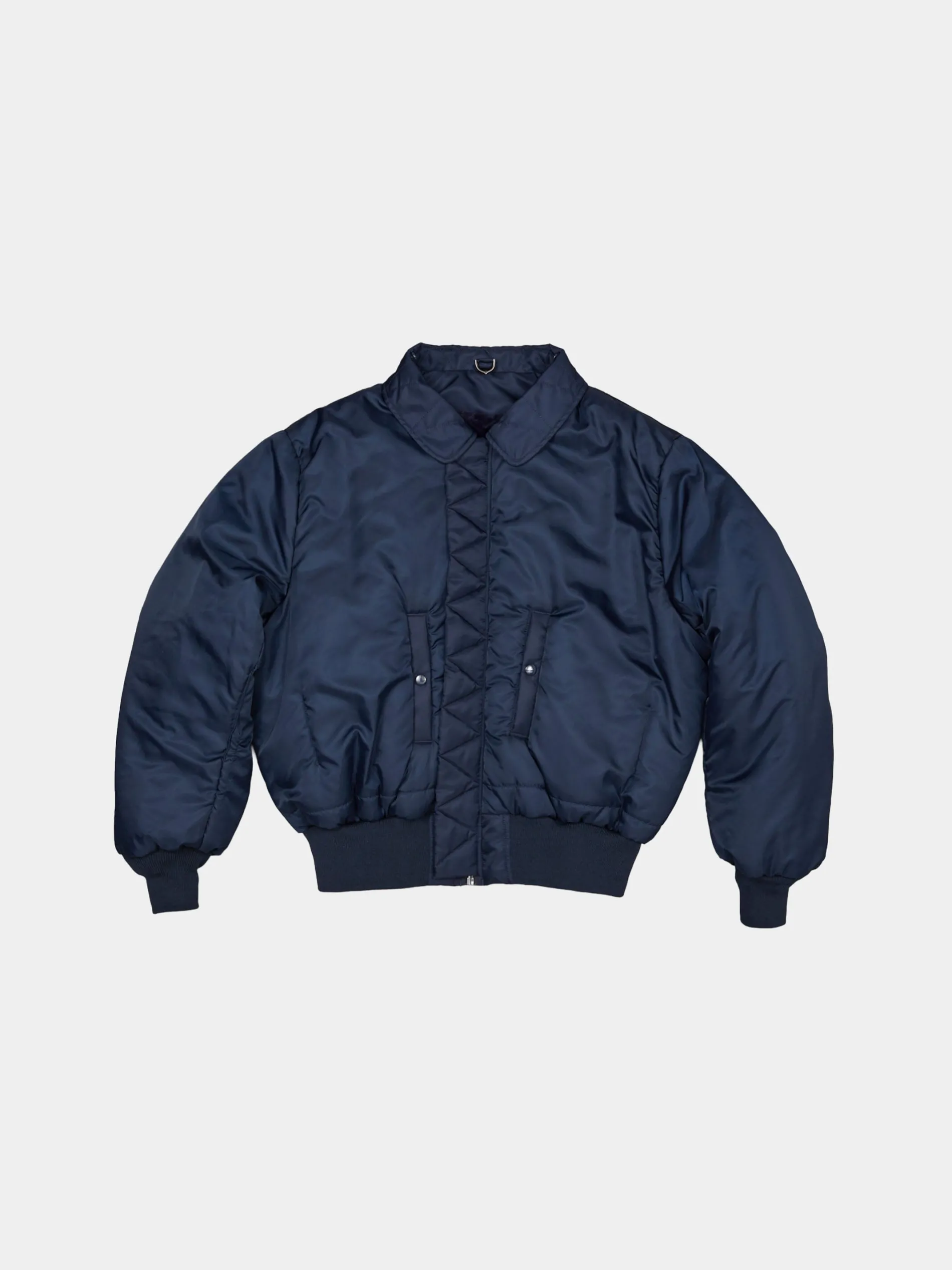 ALPHA X MASTERMIND REVERSIBLE FAUX MOUTON B-15 FLIGHT JACKET
