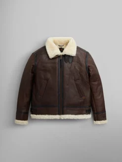 B-3 SHERPA LEATHER JACKET