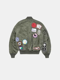 BUNNEY X ALPHA MA-1 BOMBER JACKET