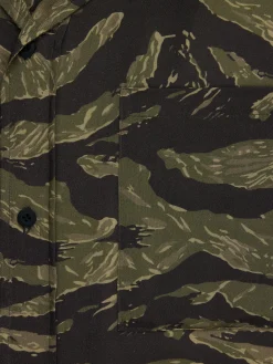 CAMO RELAXED CAMP SHORT SLEEVE SHIRT
