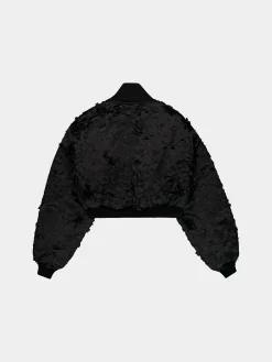 CECILIE BAHNSEN X ALPHA MA-1 LASER CUT BOMBER