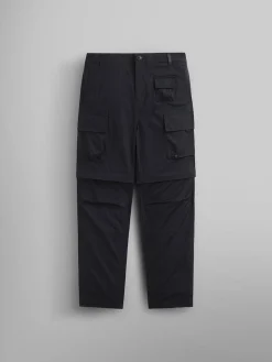 CONVERTIBLE CARGO PANT (BLACK)