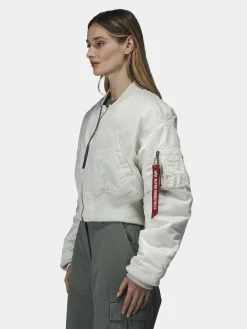 CROPPED MA-1 FLIGHT JACKET WOMENS (SEASONAL)