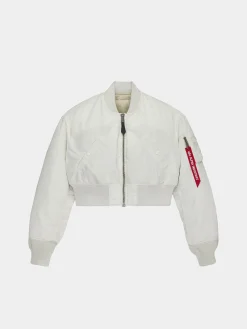 CROPPED MA-1 FLIGHT JACKET WOMENS (SEASONAL)