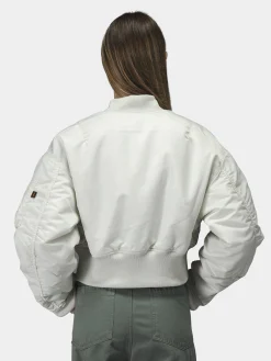 CROPPED MA-1 FLIGHT JACKET WOMENS (SEASONAL)
