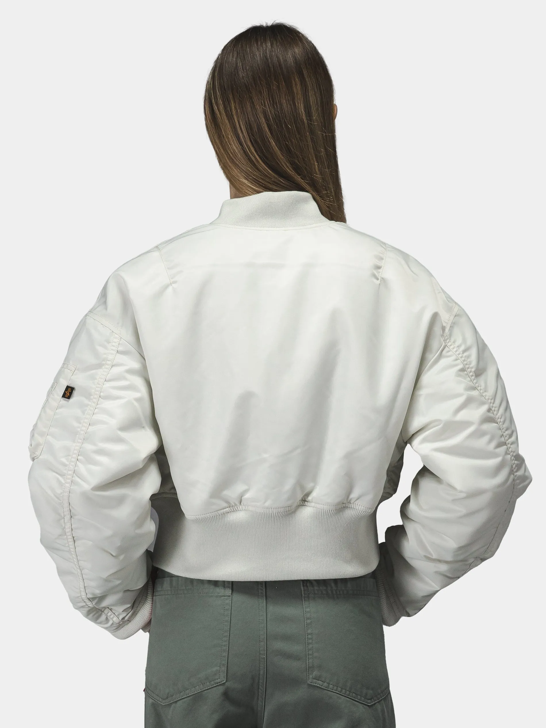 CROPPED MA-1 FLIGHT JACKET WOMENS (SEASONAL)