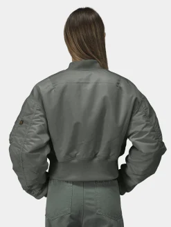 CROPPED MA-1 FLIGHT JACKET WOMENS (SEASONAL)