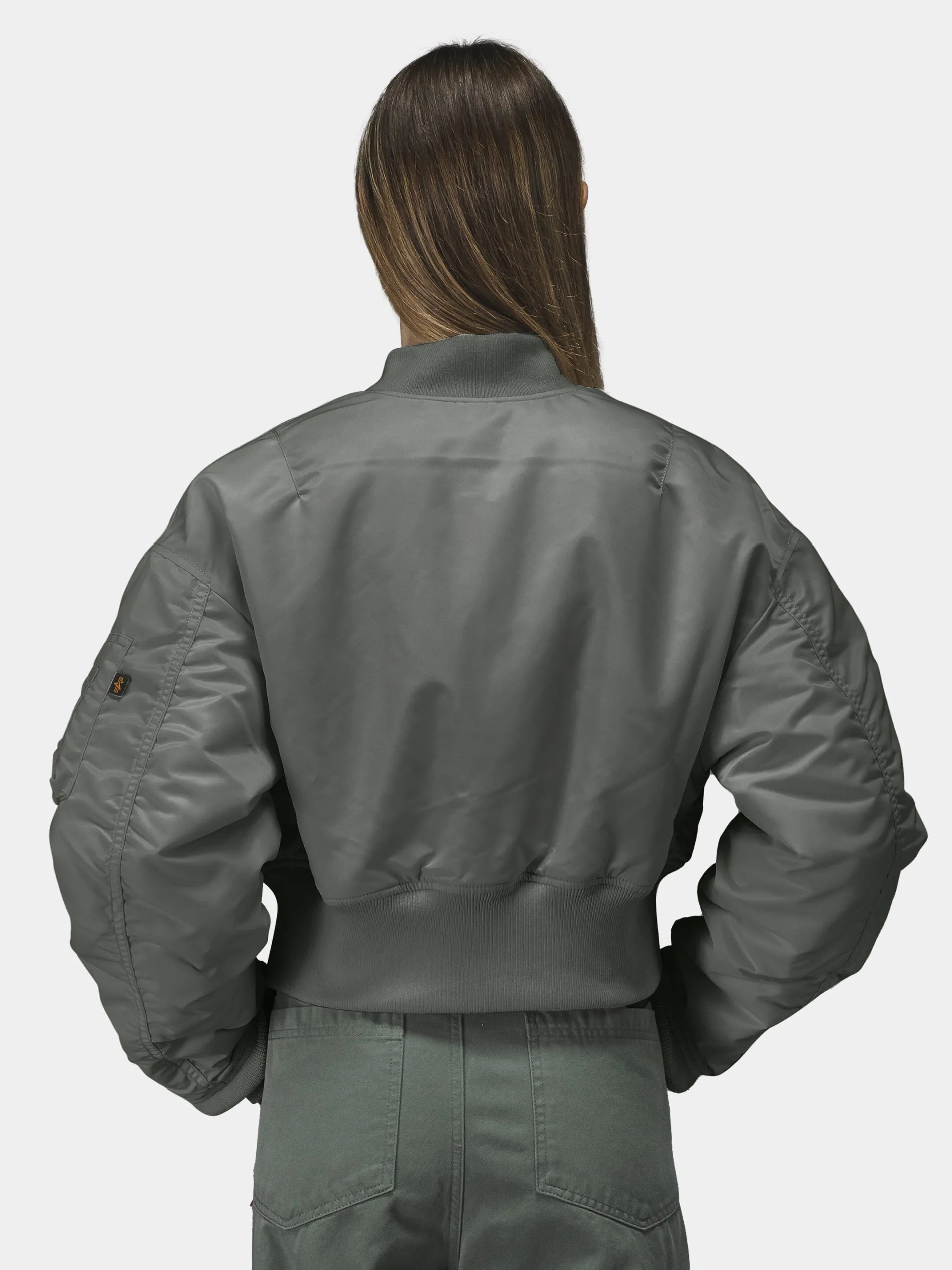 CROPPED MA-1 FLIGHT JACKET WOMENS (SEASONAL)