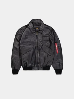 CWU 45/P LEATHER BOMBER JACKET (HERITAGE)