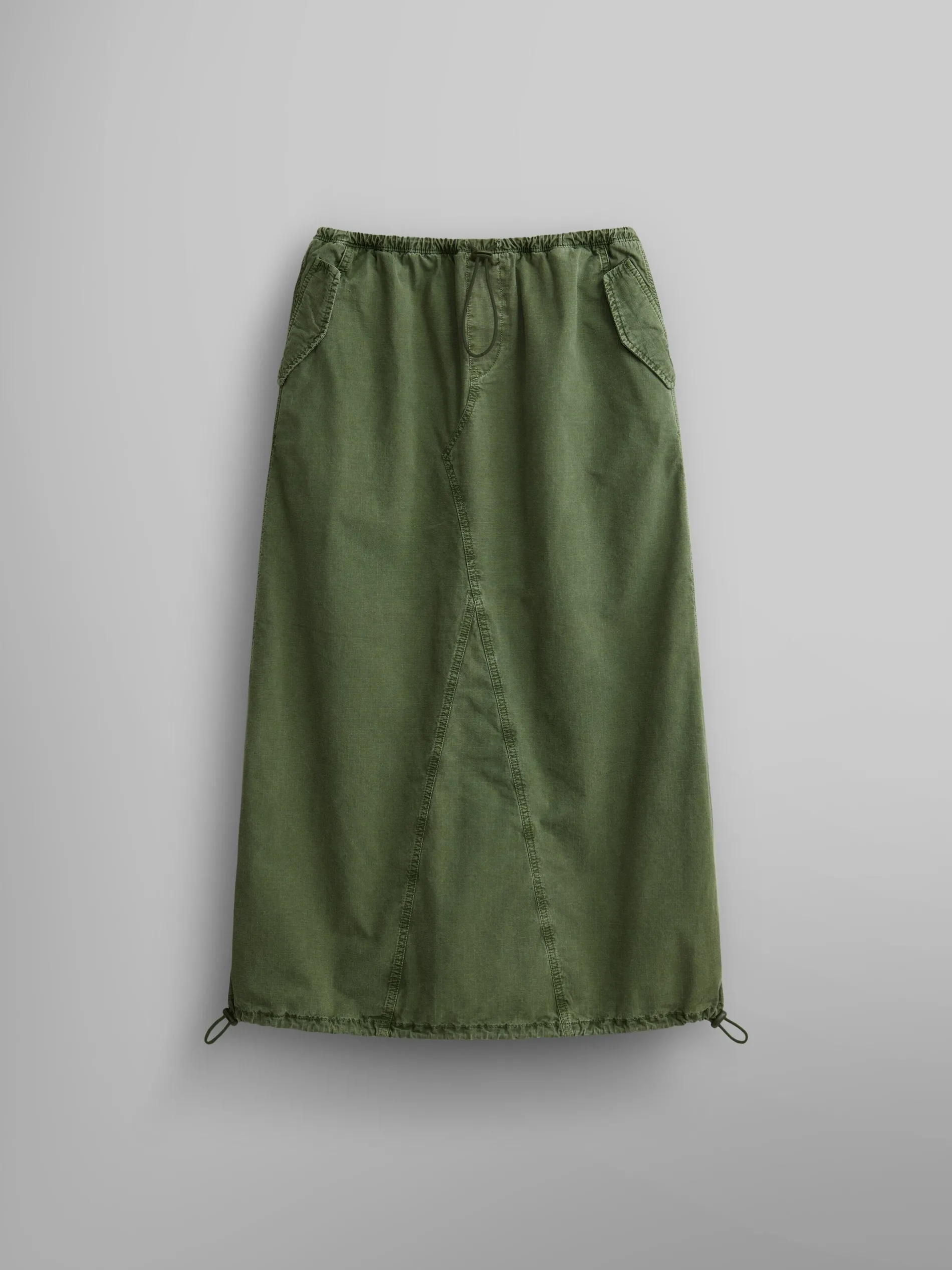 DRAWCORD SKIRT WOMENS (OG-107 GREEN)
