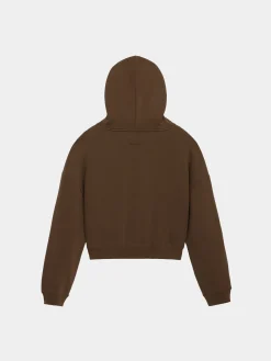 ESSENTIAL CROPPED HOODIE WOMENS