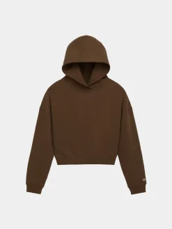 ESSENTIAL CROPPED HOODIE WOMENS