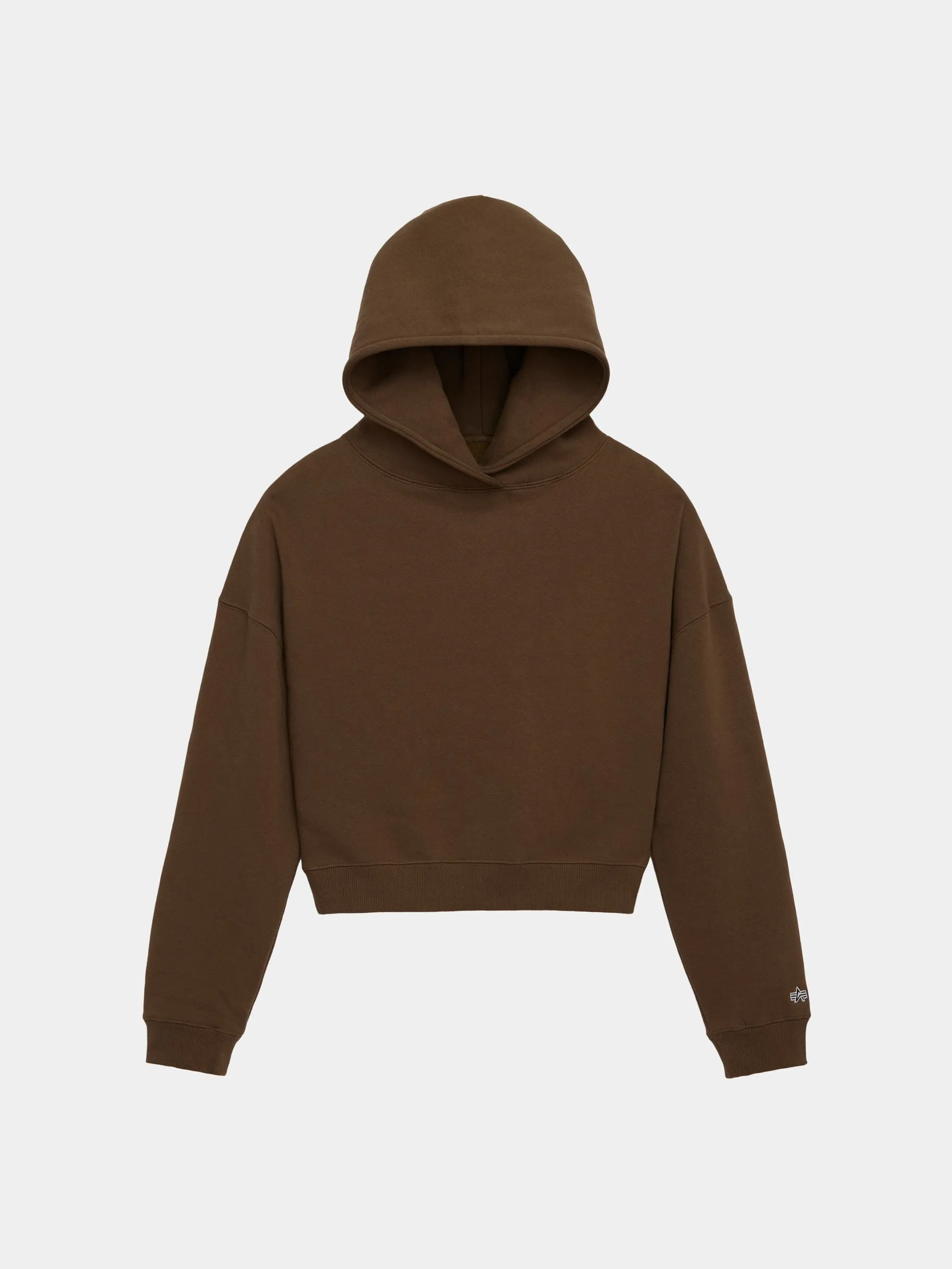ESSENTIAL CROPPED HOODIE WOMENS