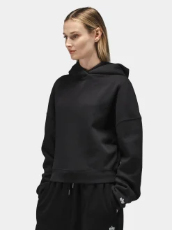 ESSENTIAL CROPPED HOODIE WOMENS