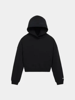 ESSENTIAL CROPPED HOODIE WOMENS