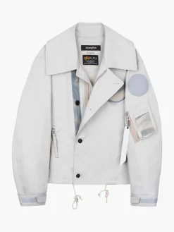 JIYONG KIM X ALPHA SUN BLEACHED WIDE COLLAR
