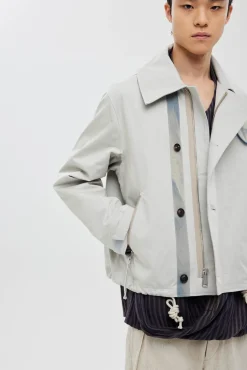 JIYONG KIM X ALPHA SUN BLEACHED WIDE COLLAR
