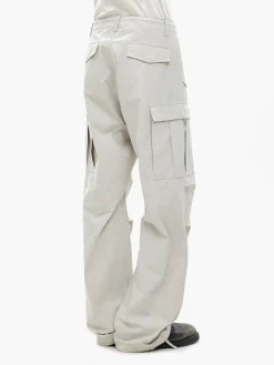 JIYONG KIM X ALPHA SUN BLEACHED MULTI POCKET PANT