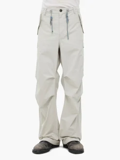 JIYONG KIM X ALPHA SUN BLEACHED MULTI POCKET PANT