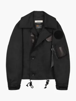 JIYONG KIM X ALPHA SUN BLEACHED WIDE COLLAR