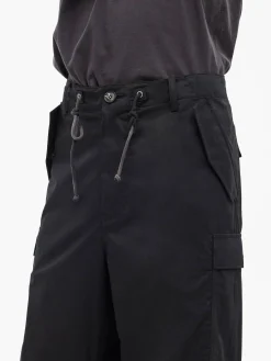 JIYONG KIM X ALPHA SUN BLEACHED MULTI POCKET PANT