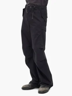 JIYONG KIM X ALPHA SUN BLEACHED MULTI POCKET PANT