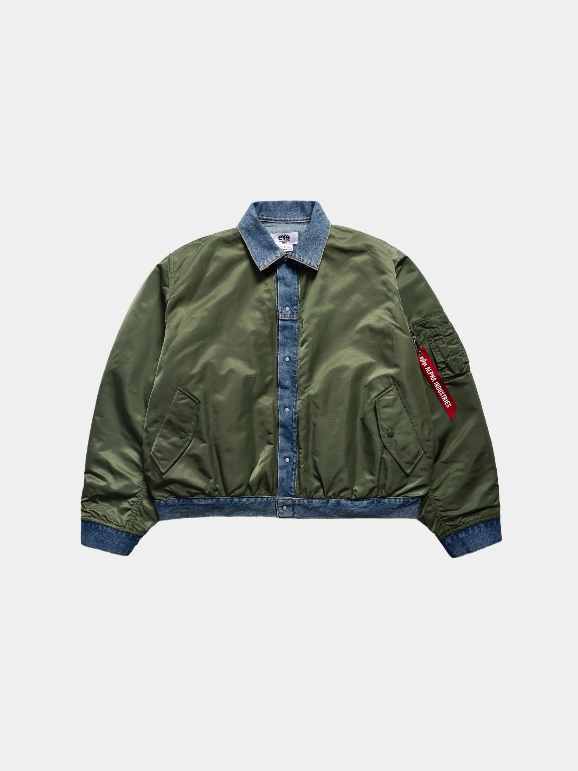 JUNYA WATANABE X ALPHA DECONSTRUCTED MA-1 BOMBER JACKET