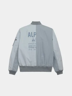 L-2B RELAXED PATCHWORK FLIGHT JACKET