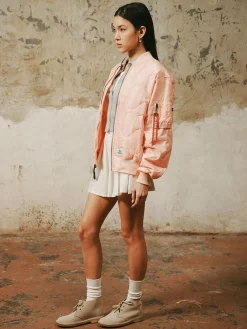 L-2B RELAXED QUILTED FLIGHT JACKET