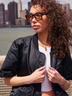 L-2B SHORT SLEEVE BOMBER JACKET
