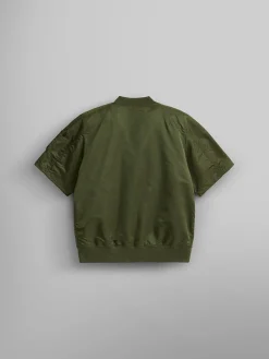 L-2B SHORT SLEEVE BOMBER JACKET
