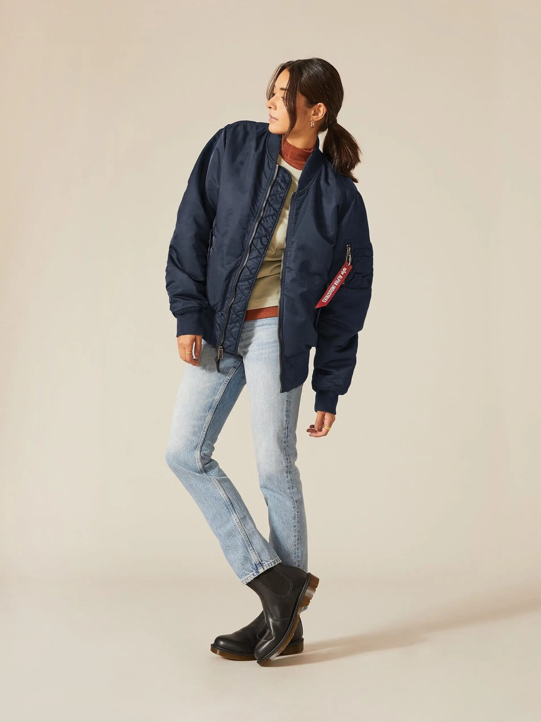 MA-1 BATTLEWASH BOMBER JACKET