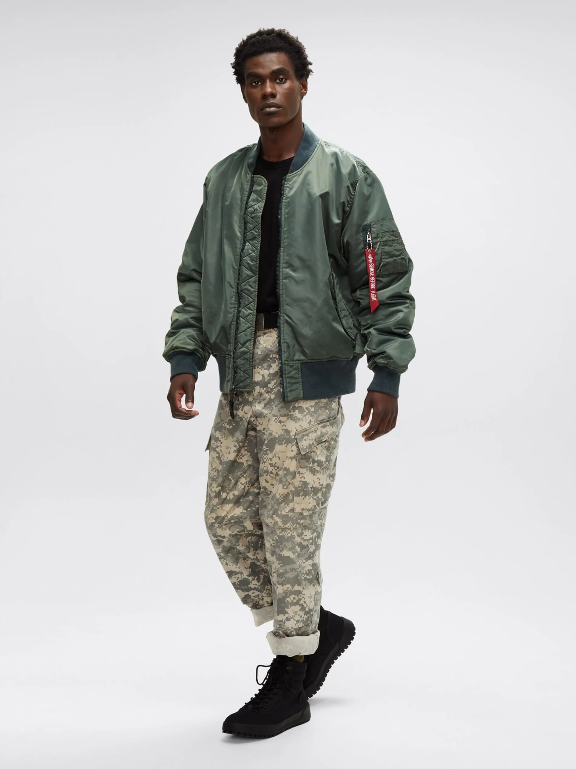 MA-1 BATTLEWASH BOMBER JACKET