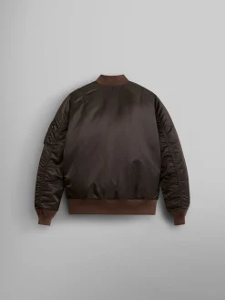 MA-1 BOMBER JACKET WOMENS (CHOCOLATE)