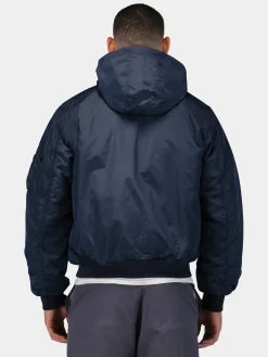 MA-1 HOODED OXFORD FLIGHT JACKET