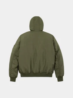 MA-1 HOODED OXFORD FLIGHT JACKET