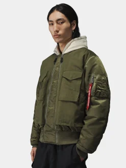 MA-1 MIXED COTTON FLIGHT JACKET