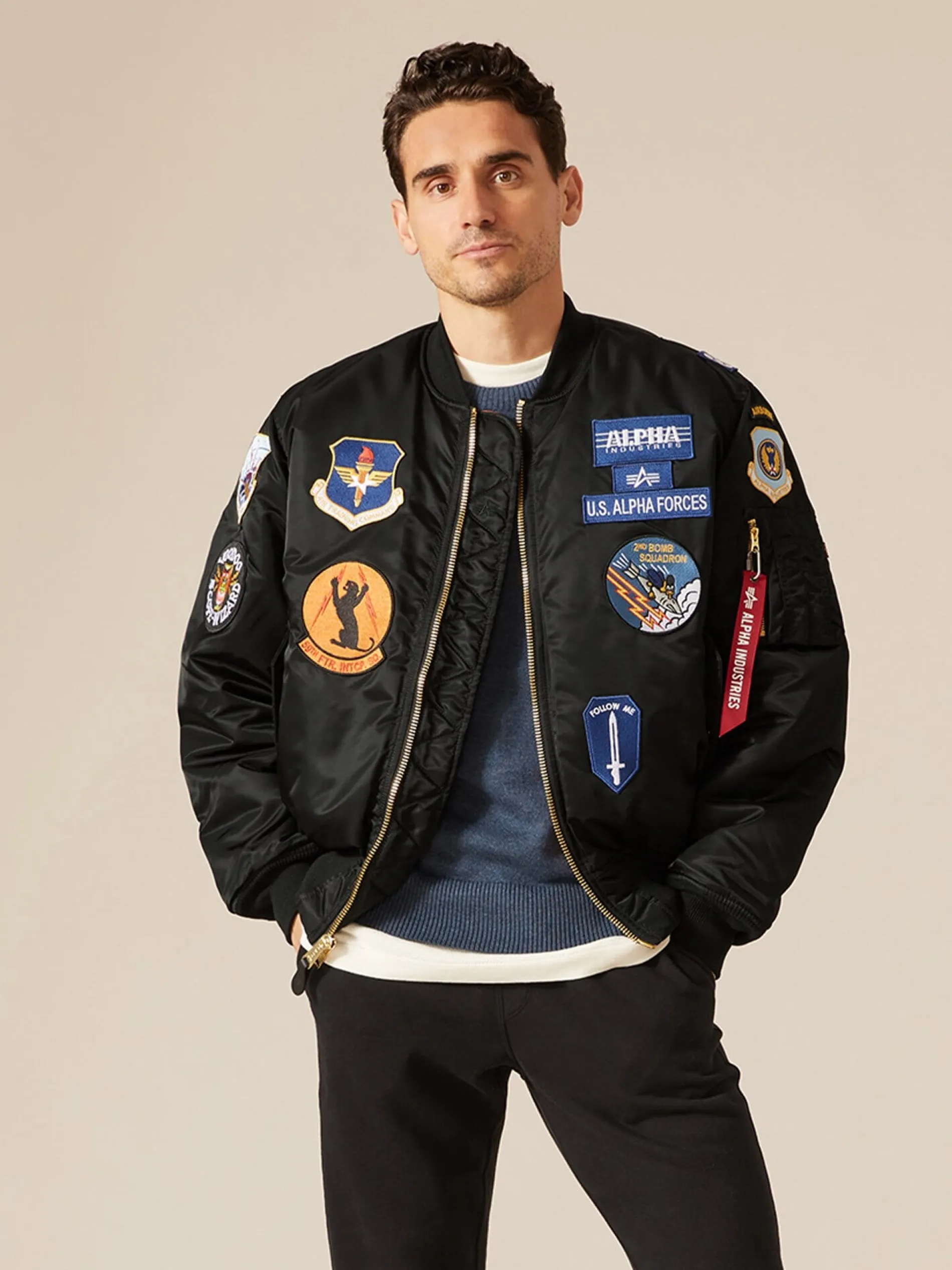 MA-1 SQUADRON BOMBER JACKET