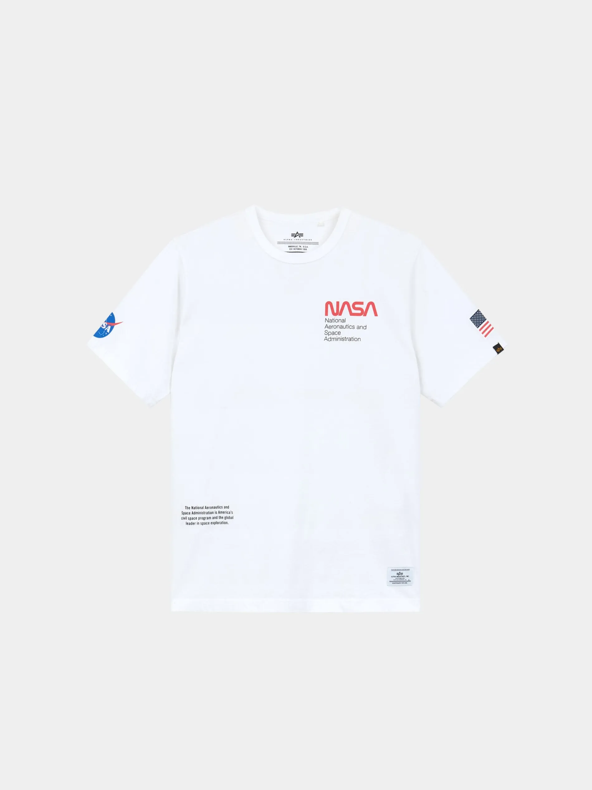 NASA WORM LOGO GEN II TEE